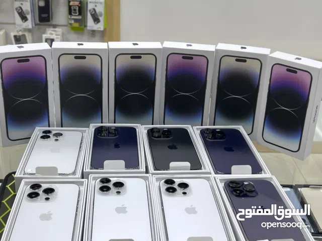 ايفون 14 برو بنفسجي مستعمل بحالة ممتازة مع الكرتونة والشاحن - 256 جيجابايت
