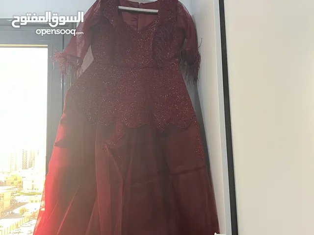 Red dress very pretty ( some parts are hand made)