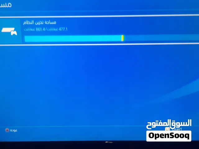 إعلان بيع باقة بلايستيشن 4 سلم + الواقع الافتراضي + شاشة 43 بوصة