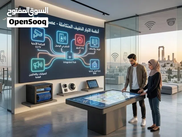 فني متخصص في أنظمة Low Current بخبرة في تركيب وصيانة