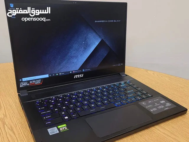 لابتوب گيمنك msi gs66 stealth