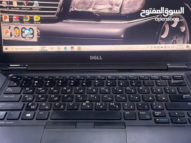 لاب توب نوع ديل ويندوز 11 استعمال بسيط جدا شبه جديد عليه SSD