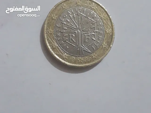 عمله 1 يورو فرنسا 1999 النادره