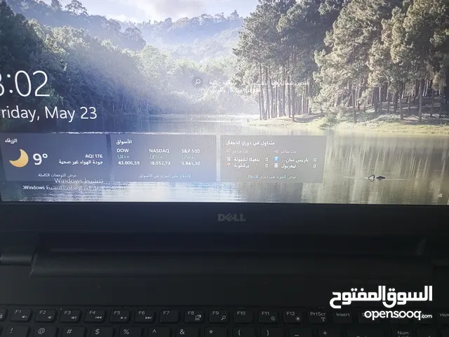 لابتوب ديل بحالة فوق الممتاز نضيف
