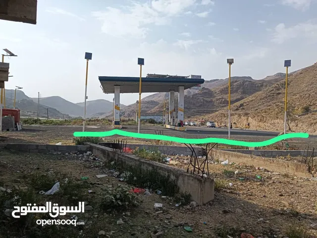 محطة للإيجار على شارع تعز بلاد الروس