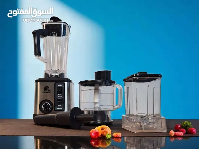 خلاط ريفال طحن ومزج الخضروات والفواكه لإعداد العصائر والسموذي بكل سهولة.