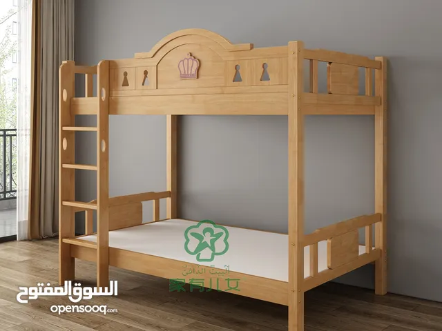 We are selling brand new solid wood kids bunk bed with two mattresses