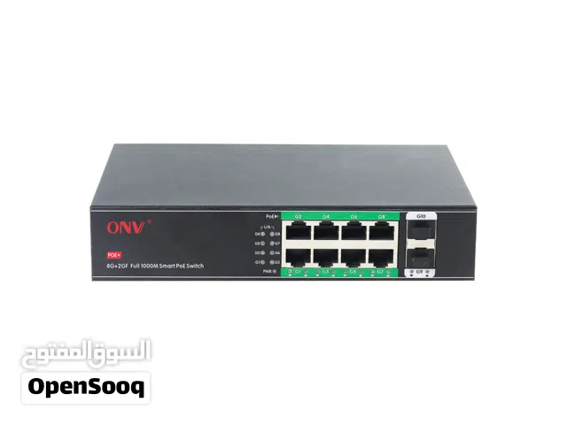 سويتش شبكة ONV H3108P PoE ONV H3108P 10-Port Gigabit PoE Ethernet Switch