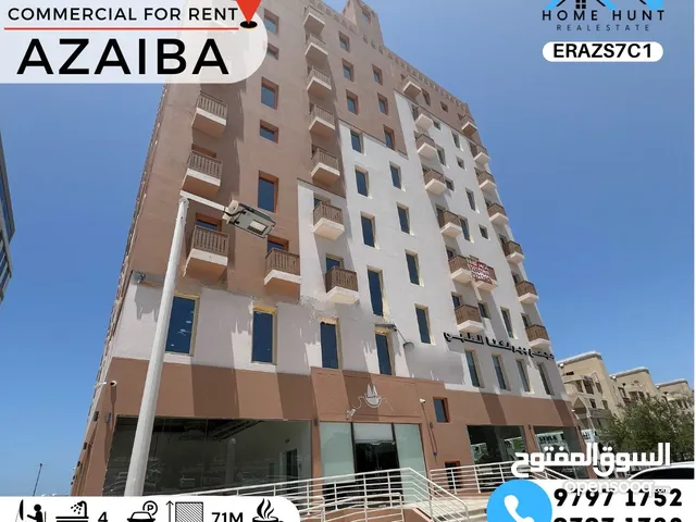 AZAIBA  70.650 MSQ BRAND NEW OFFICE SPACE IN FOR RENT