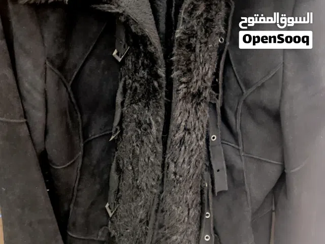 جاكيت اسود ثقيل تركي للبيع