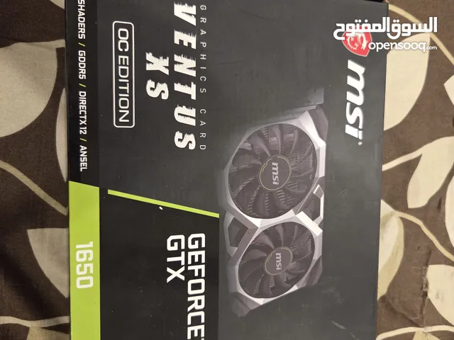 GTX 1650 4GB VRAM مستعمل