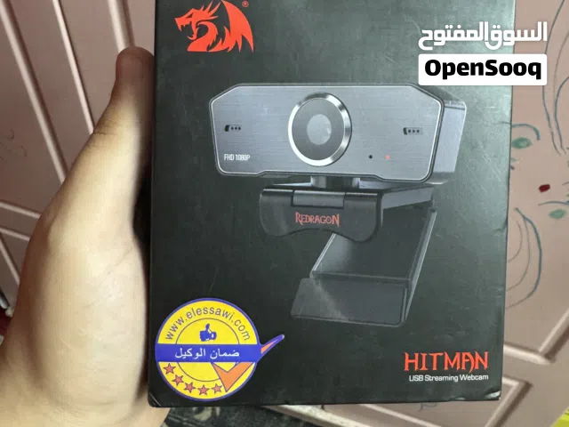 Redragon GW800 1080P Webcam with Built-in Dual Microphone 360-Degree Rotation