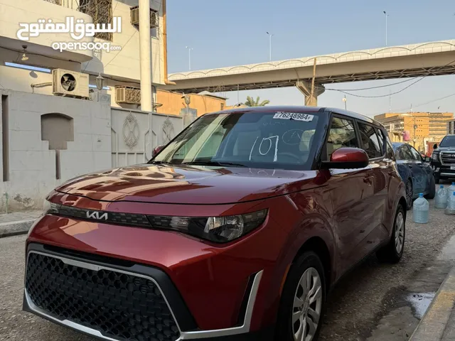 KIA SOOL كيا سول اللون مشمشي فئة EX السياره حادث غرق البدي مكفول جاهزه لترقيم بدون رقم