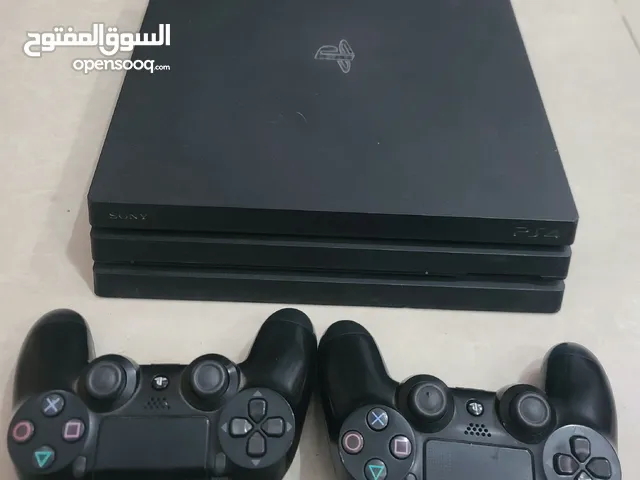 بلايستيشن فور برو نضام 9.00 مهكر مستخدم نضيف ولا فيه اي خلل