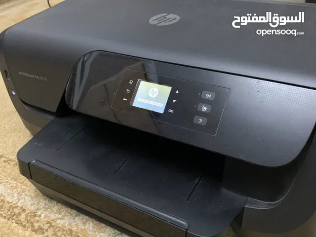 طابعه ليزر مستعمله بدون اي اعطال بحاله ممتازه جدا ،قابل  للتفاوض   HP office jet pro 8210