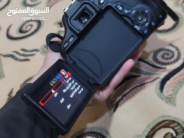 عررررطة كاميرا كانون 600d نسبة النضافة 10/10 السعر فقط ب 120 الف ريال يمني لطايع والديه مع الشنطه
