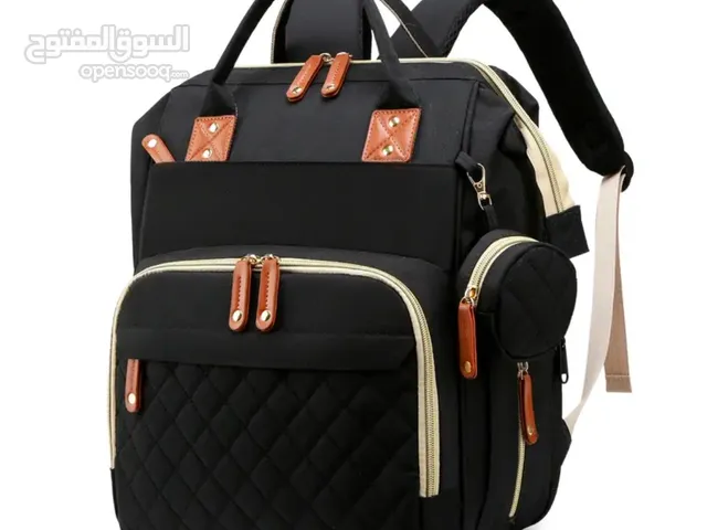 Diaper bag, car seat, clothes
