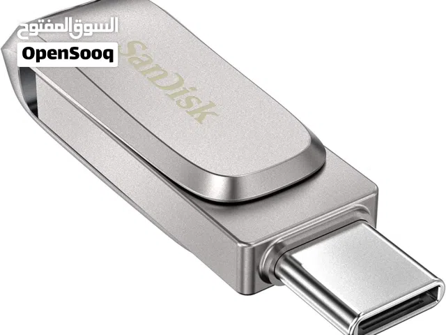 SanDisk Ultra Dual Drive Go USB Type-C 32GB فلاشة مزدوجة – USB-C + USB-A حل عملي وسريع للاستخدام