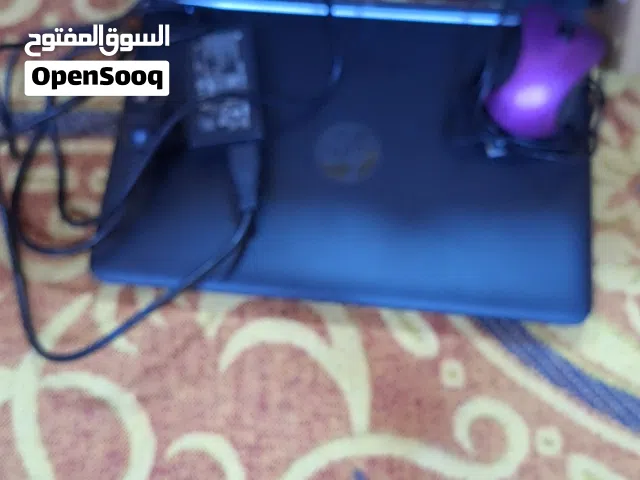 لابتوب hp حجم 12 كواري5 الجيل السادس نظيفه جدا