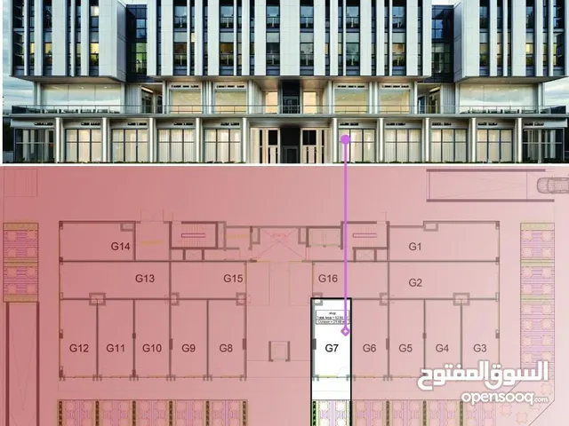 53 m2 Shops for Sale in Cairo Fifth Settlement