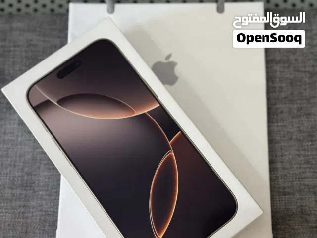 ايفون 16 pro max جديد 1TB ضمان ابل كير