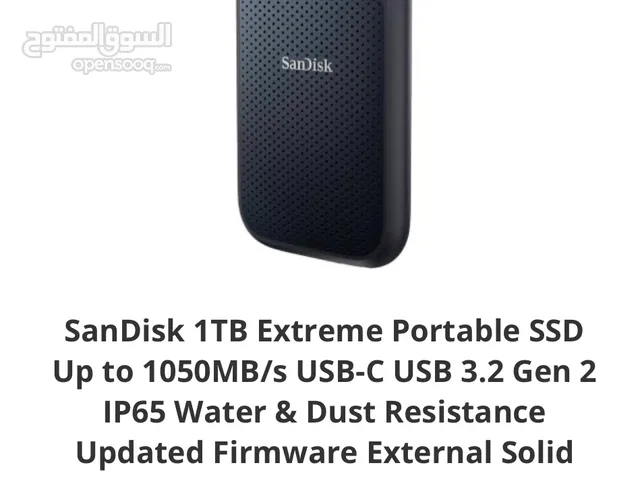 SanDisk external SSD 1TB