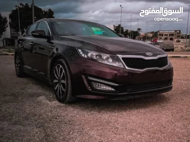 كيا K5 أوبتيما 2012/    Kia Optima K5 2012 للبيع درنة  التفاصيل بالاسفل