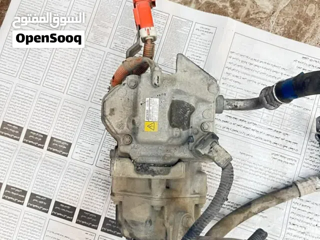 كمبريسة مكيف بريوس + كمبيوتر ماتور بريوس