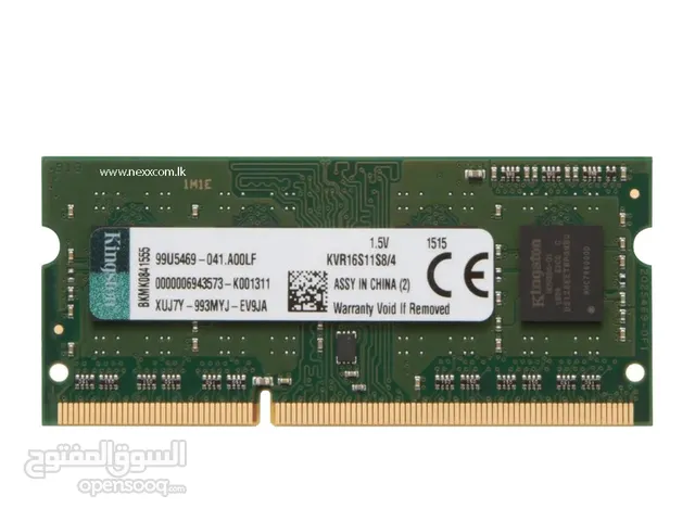 Kingston RAM 4GB 3200 MHz DDR4 For Laptops