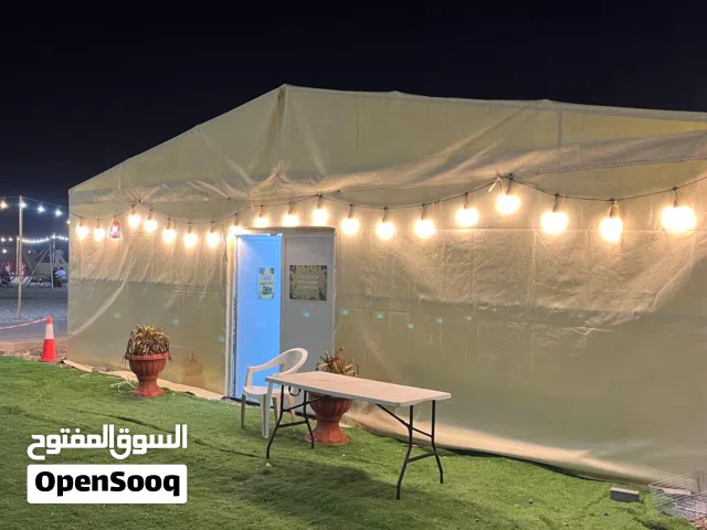 خيمة راقية 10 في 15 متر مع مكيفات و هيكل حديد قوي