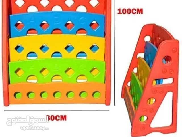 مكتبة اطفال بلاستك مقوى للكتب والقصص 45 دينار متوفر خدمة التوصيل لجميع المحافظات
