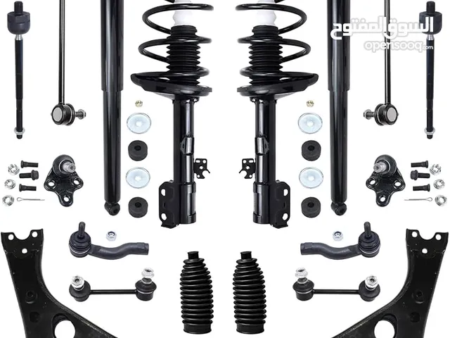 suspension parts( axel shoks steering box compresser ....) For Toyota Nissan Honda Hyundai ..