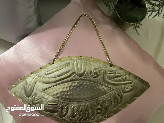 تعليقة نحاس أنتيك (ماشاء الله لا قوة إلا بالله) مميزة جدا..