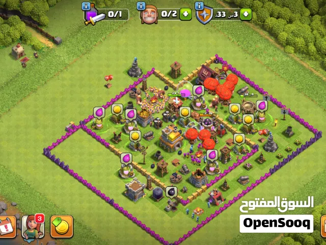 Clash of Clans Accounts and Characters for Sale in Al Hasakah