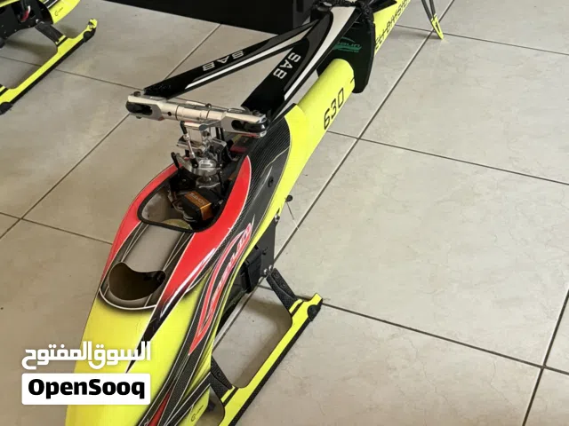 SAB SG633 Goblin 630 Competition Helicopter Kit OR/YL w/ Main & Tail Blades