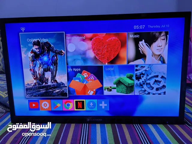 شاشه ELEMENT  انش32 LED السعر 20 ريال