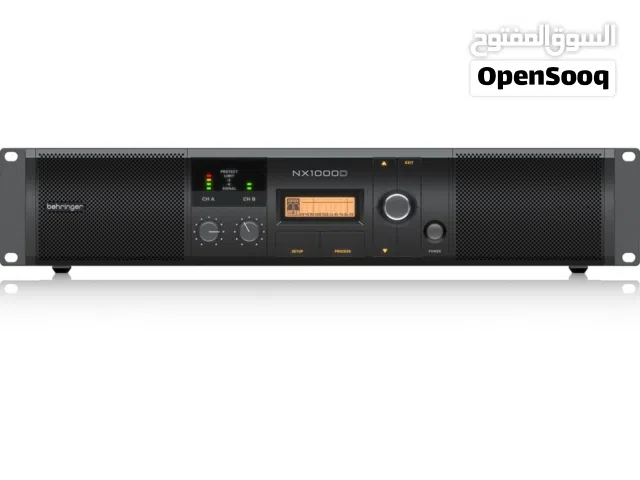 Digital Power Amplifiers, Sound Processors, Crossovers, Sound Mixers