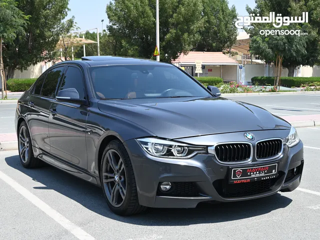 0% DP - AGENCY MAINTAINED - BMW 330i M-SPORT 2018 - GCC SPECS - WELL MAINTAINED