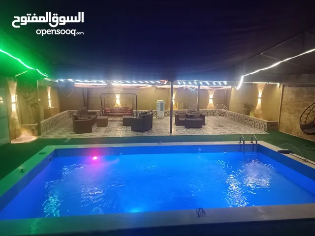 شاليه و مزرعه مع مسبح مدفا  للايجار عروض  و اسعار مناسبه
