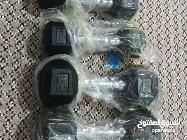 HEX DUMBBELLS RUBBER (start with 6 kd)