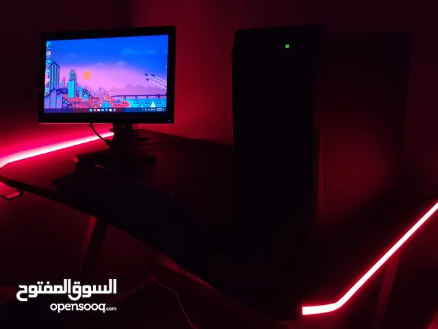 Full system Selling  CORE I7  With RGB Gaming Desk