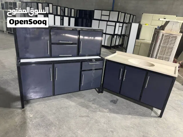 كاونتر المنيوم قياس متر ونص ثلاث قطع ارضي وملحق وسنك قياس متر وعشرين سم  6