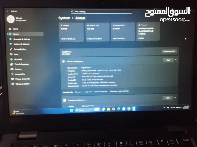 Lenovo Thinkpad L13 Core i5-10310U