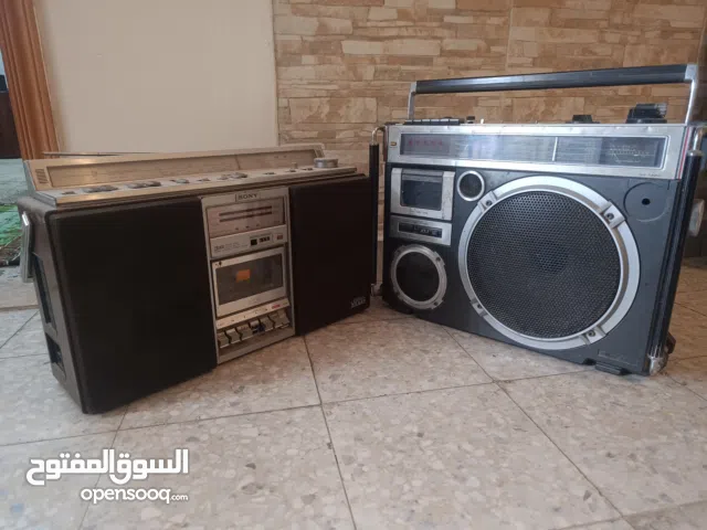 راديو ومسجل سوني و جي في سي