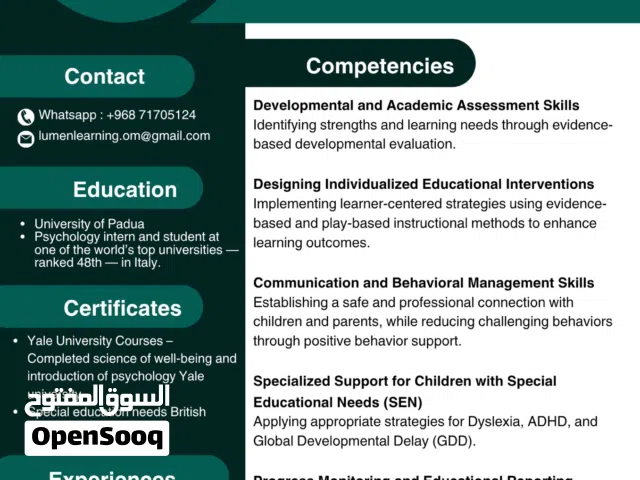Private teacher  Shadow teacher  Primary school all subject  Secondary school specialized math