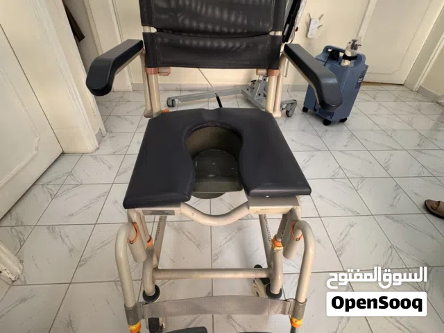 Commode wheelchair in super condition available for sale in UAE