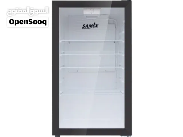 ثلاجة عرض باب زجاج 90 لتر  سامكس . بحجم ثلاجة المكتب  حرق اسعار