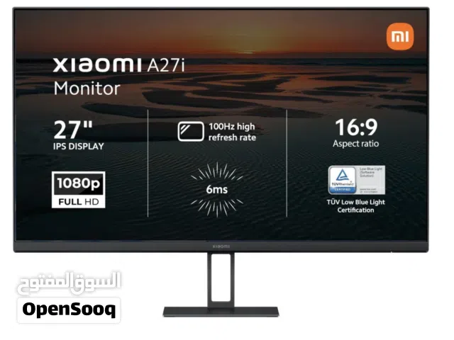 Xiaomi Gaming Monitor 27Inch, 1HDMI, Full HD IPS Display / Ultra-Slim Bezels, Black