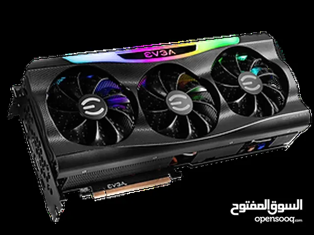 كرت شاشة EVGA 3080 مستعمل بحالة الوكالة