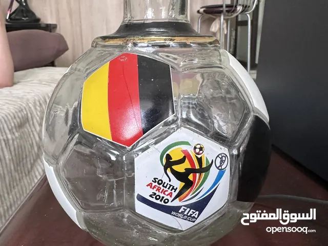 Hookah South Africa 2010 World Cup for Germany merchandise old metallic glass